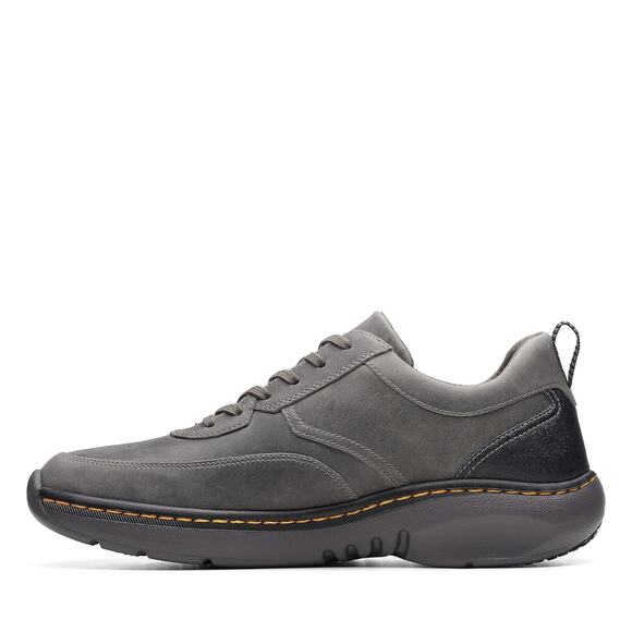 NWT Clarks Men’s ClarksPro Lace Dark Grey Leather Size 11.5 main image 5